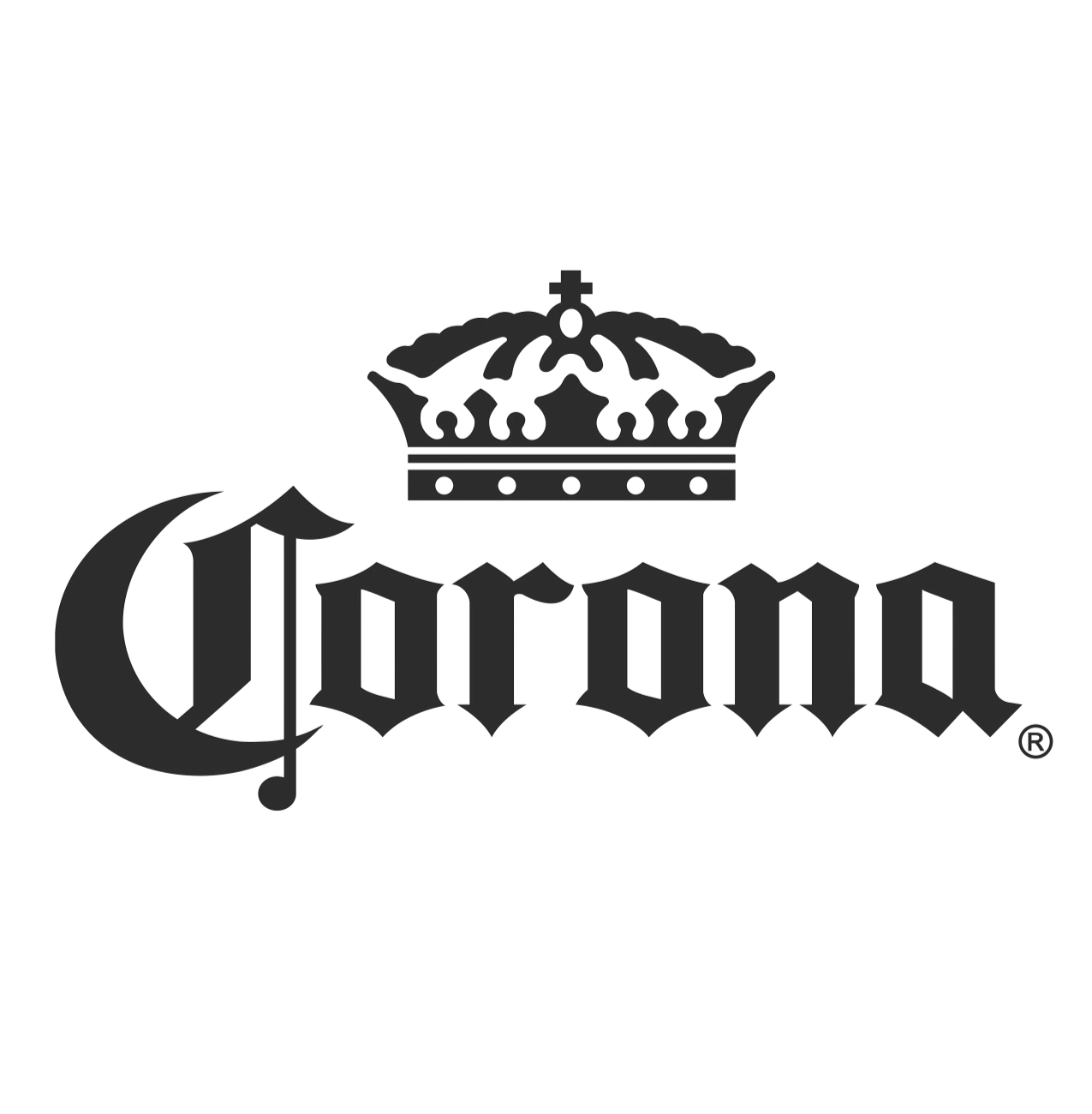 Corona Logo Blu black e white - Modificata